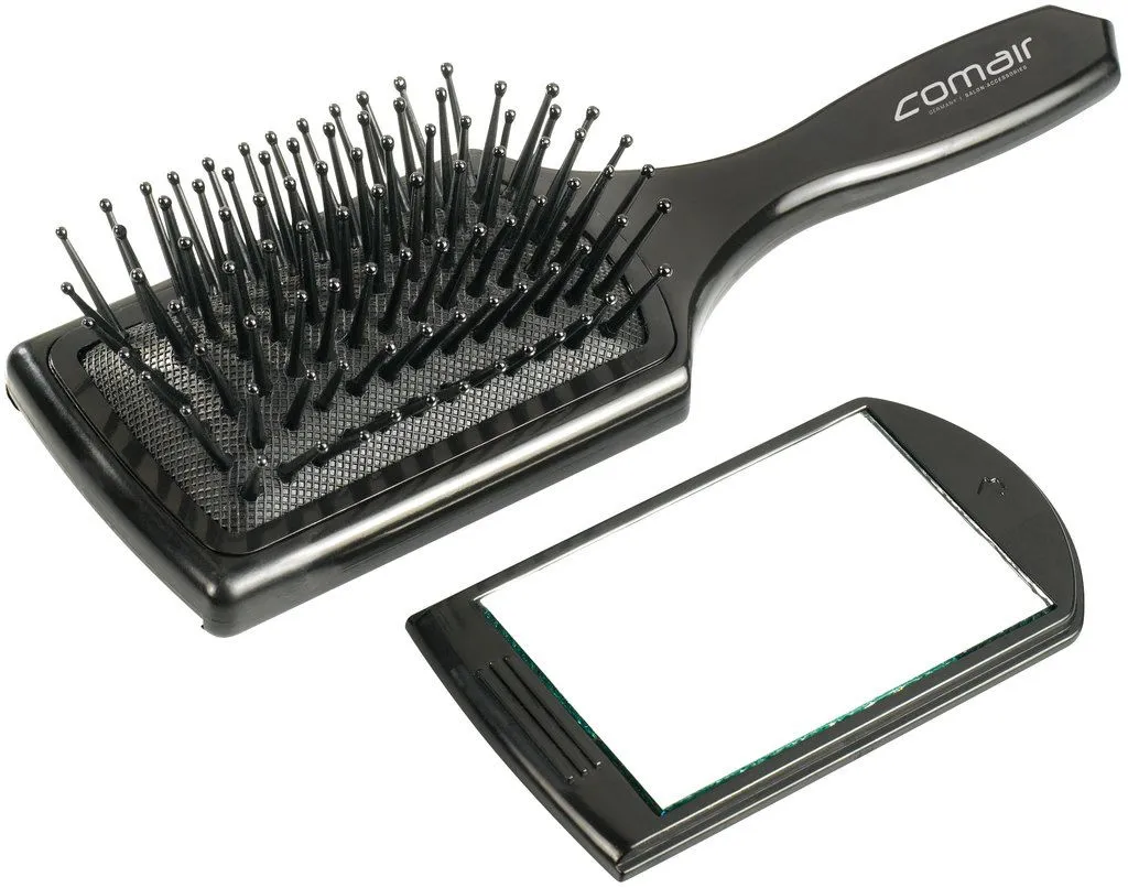 Comair Mini Paddlebrush mit herausziehbarem Spiegel