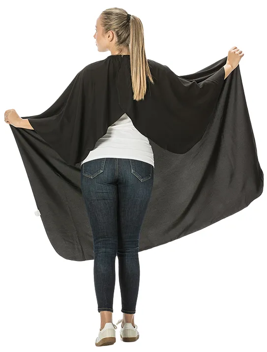 Xanitalia Cape Flex Haarschneideumhang mit Hakenverschluss