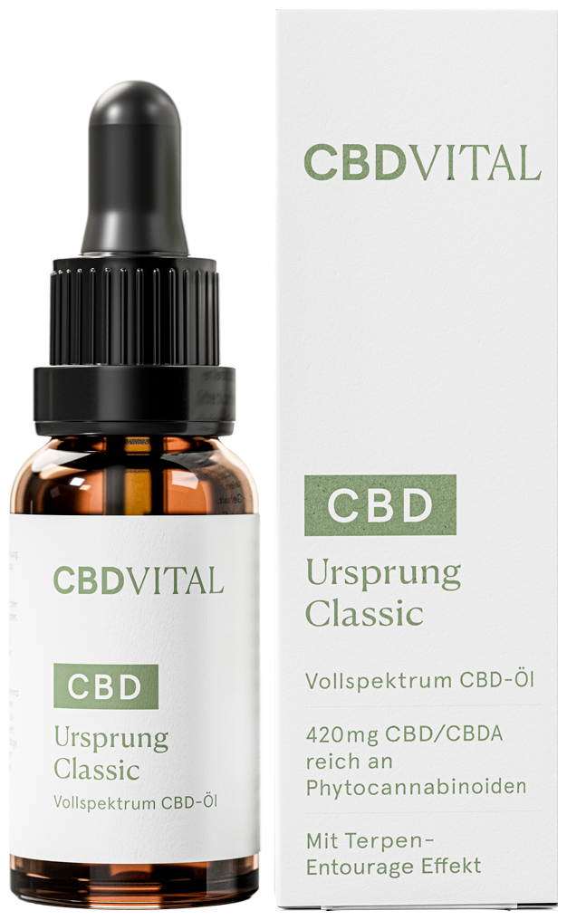 CBD VITAL Vollspektrum Öl URSPRUNG Classic
