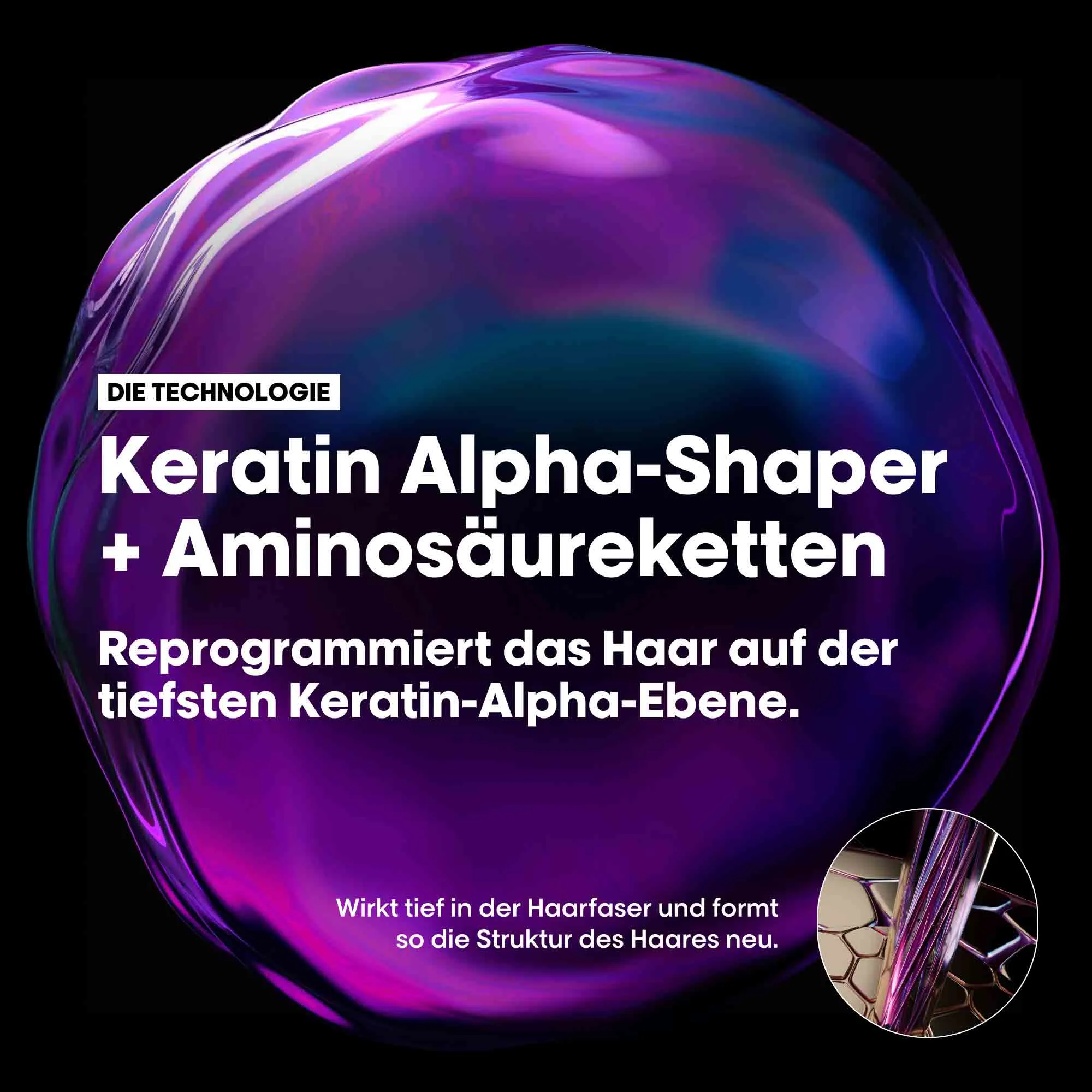 L'Oréal Professionnel Keratin Alpha Sleek Maske