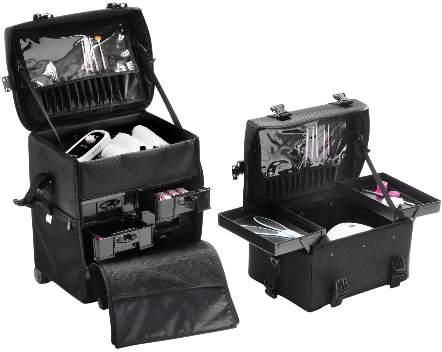 Xanitalia Gianty Multiservice Halbstarrer Trolley aus Nylon