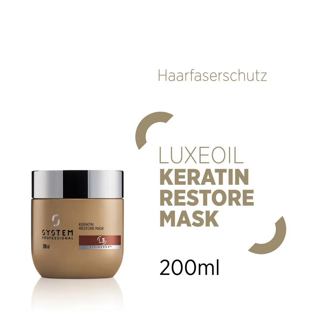 System Professional Lipid Code LuxeOil Keratin Restore Mask
