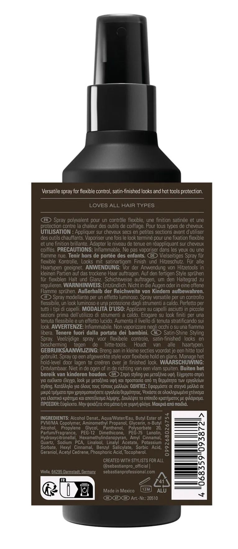Sebastian Shine Define Satin-Shine Styling Spray