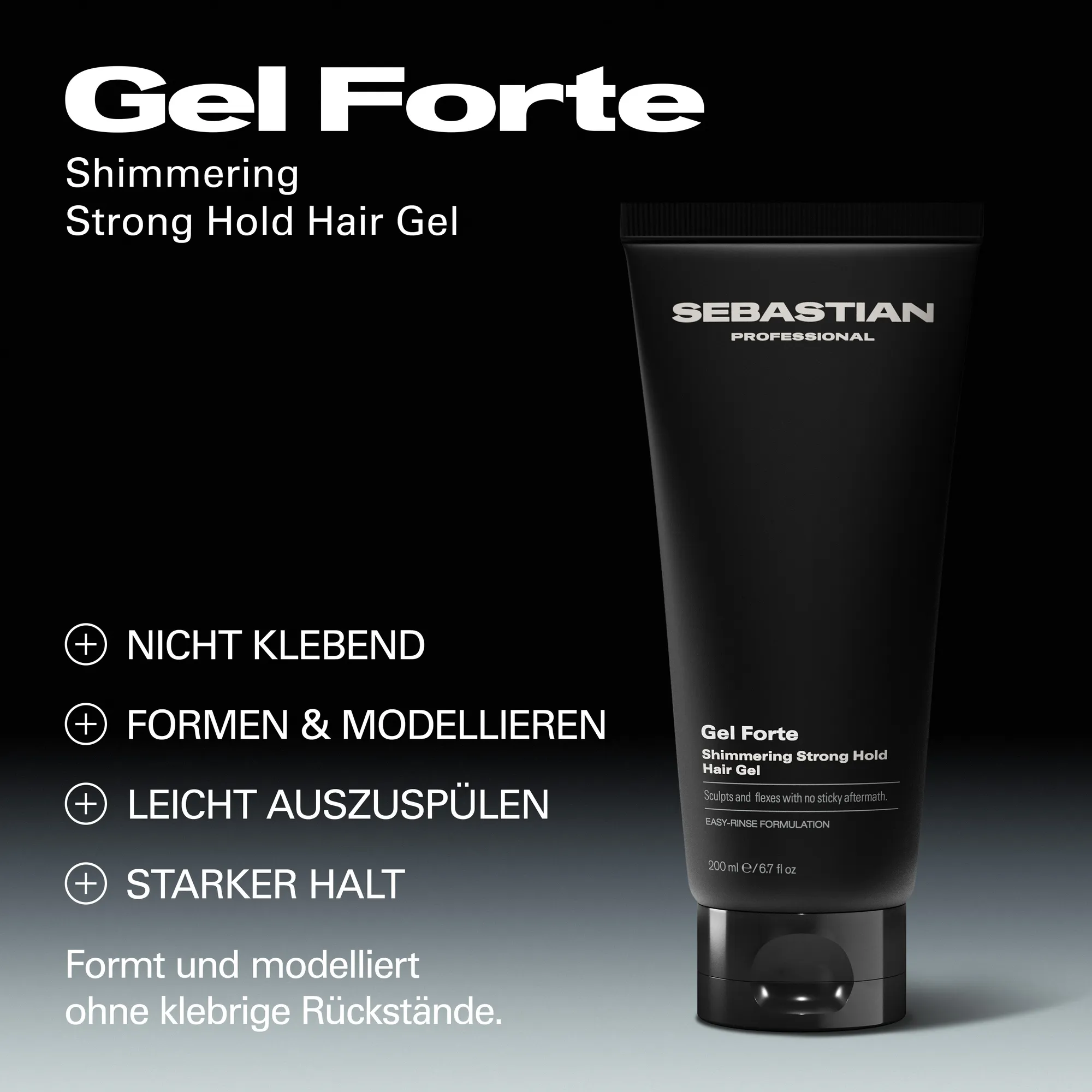 Sebastian Gel Forte Shimmering Strong Hold Hair Gel
