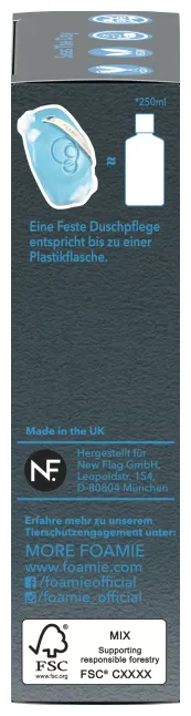 Foamie 3in1 Feste Duschpflege für Männer
