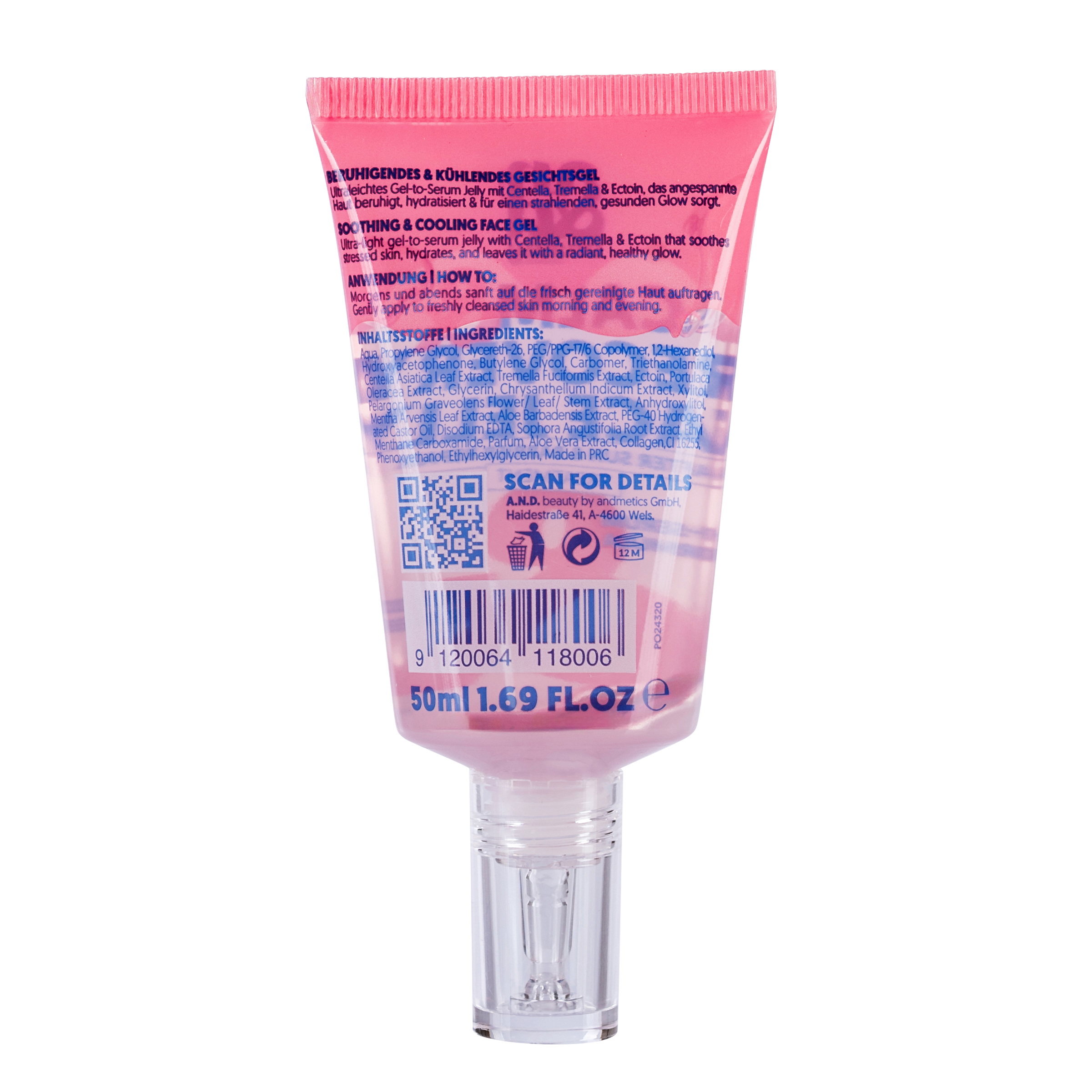 A.N.D. Beauty Calm & Recovery Face Jelly