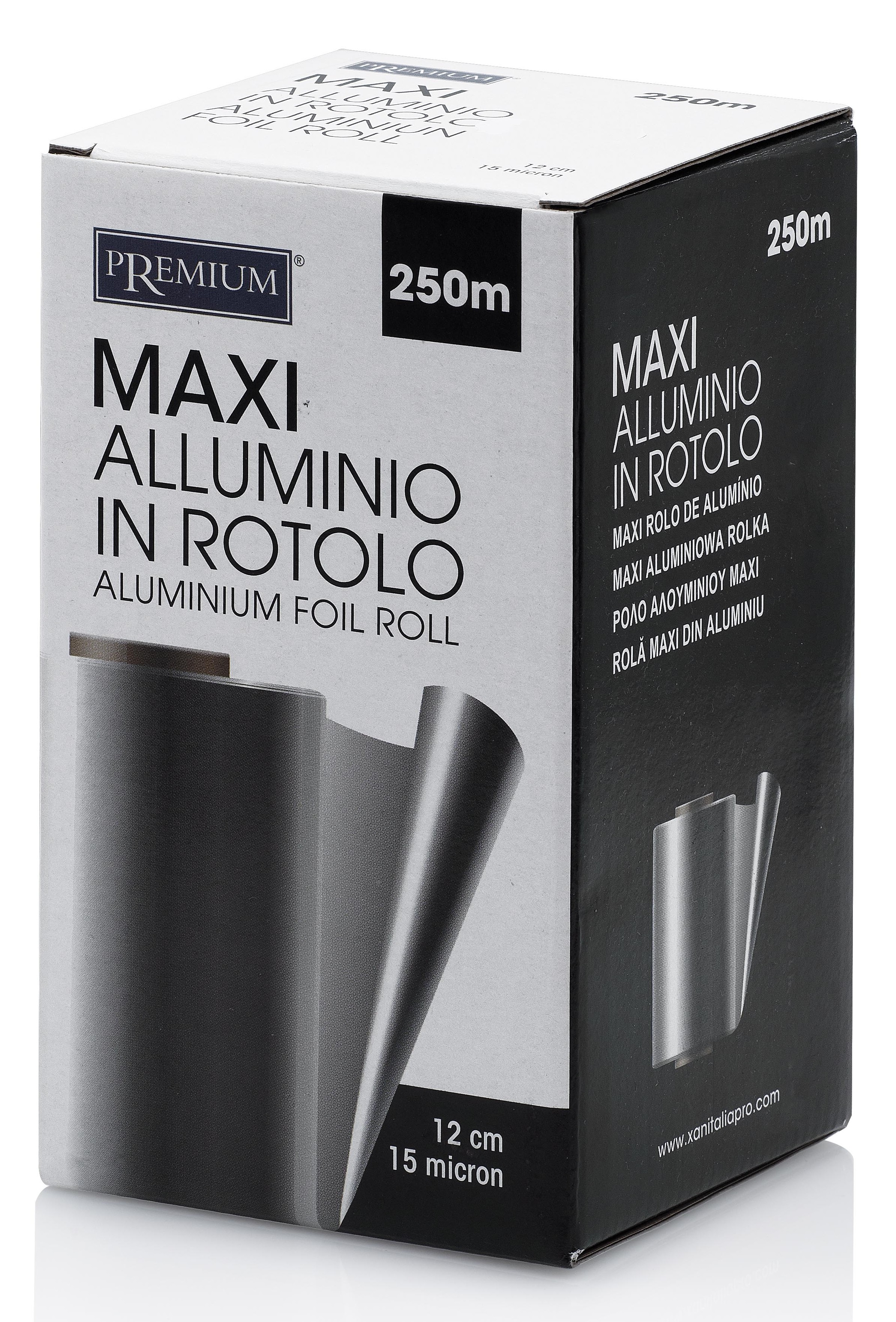 Xanitalia Maxi-Alufolie Rollenware Jumbo 250 - M 12 - 14 cm