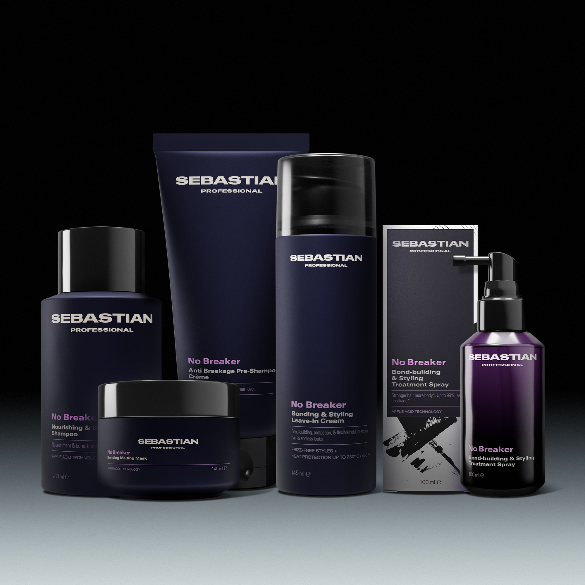 Sebastian No Breaker Bond-building & Styling Treatment Spray