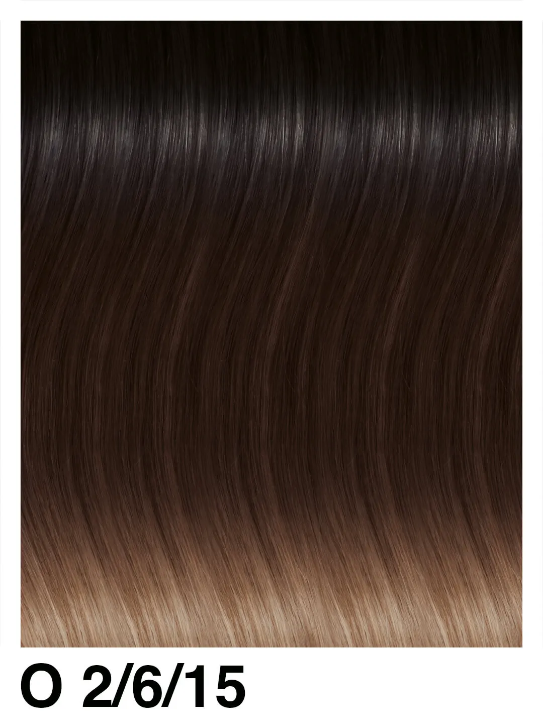 SHE Clip System Beverly Ombré 45/50 cm