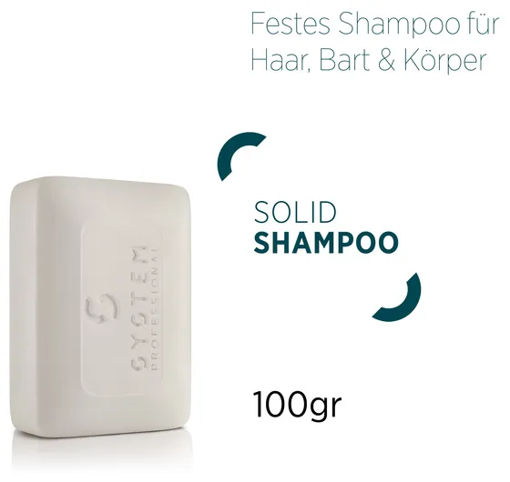 System Professional Lipid Code Man Solid Shampoo Bar