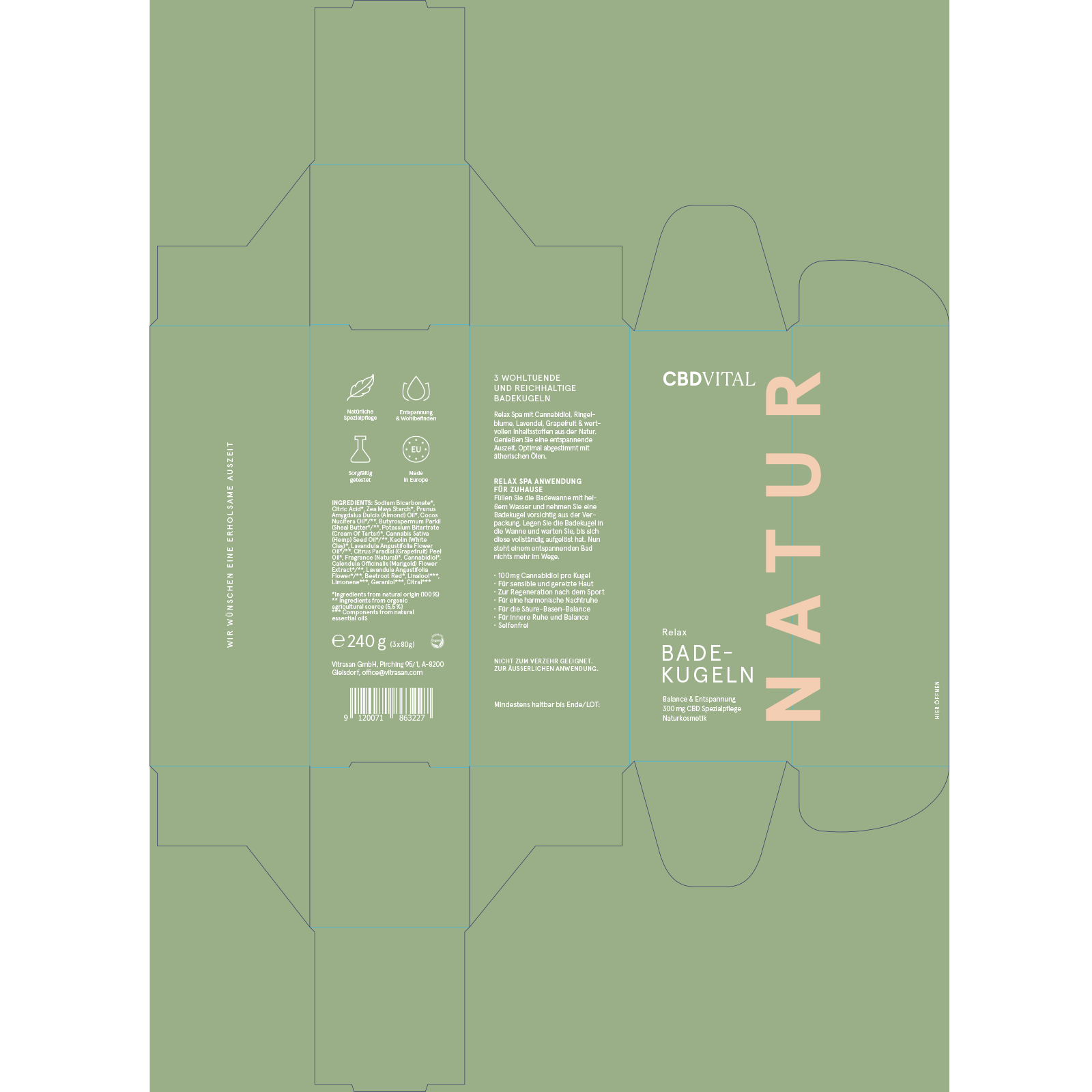 CBD VITAL Badekugeln