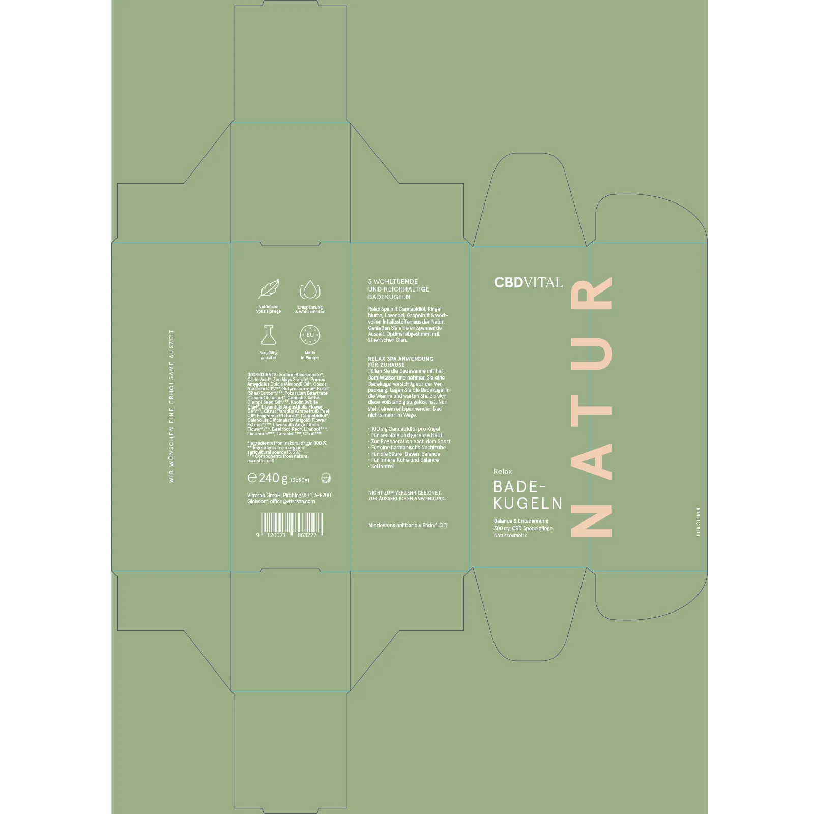 CBD VITAL Badekugeln