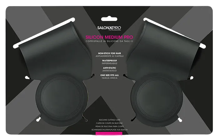 Xanitalia Silicon Medium Pro Haarschneideumhang aus Silikon