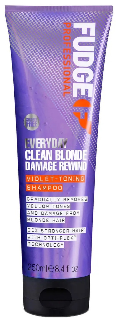 Fudge Haarshampoo Everyday Clean Blonde Damage Rewind Violet-Toning Shampoo