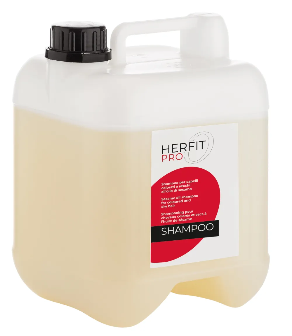 Xanitalia Herfit Pro Shampoo mit Sesamöl für coloriertes und trockenes Haar 5L
