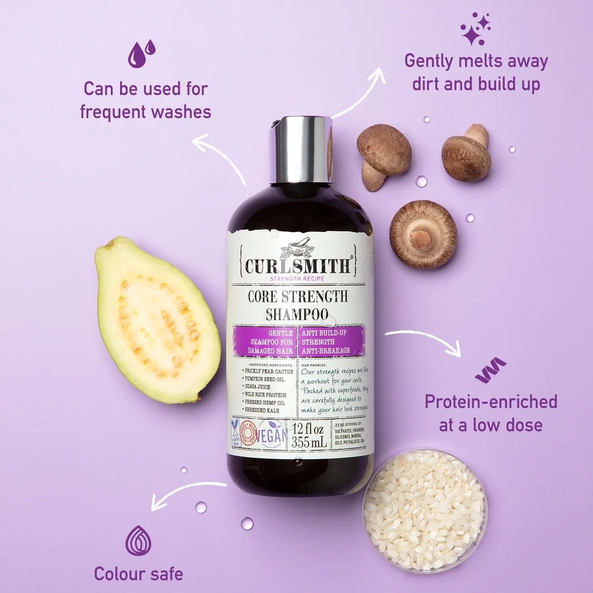 CURLSMITH Core Strength Shampoo