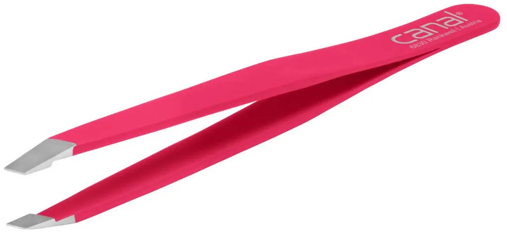 Canal Haarpinzette schräg 9cm