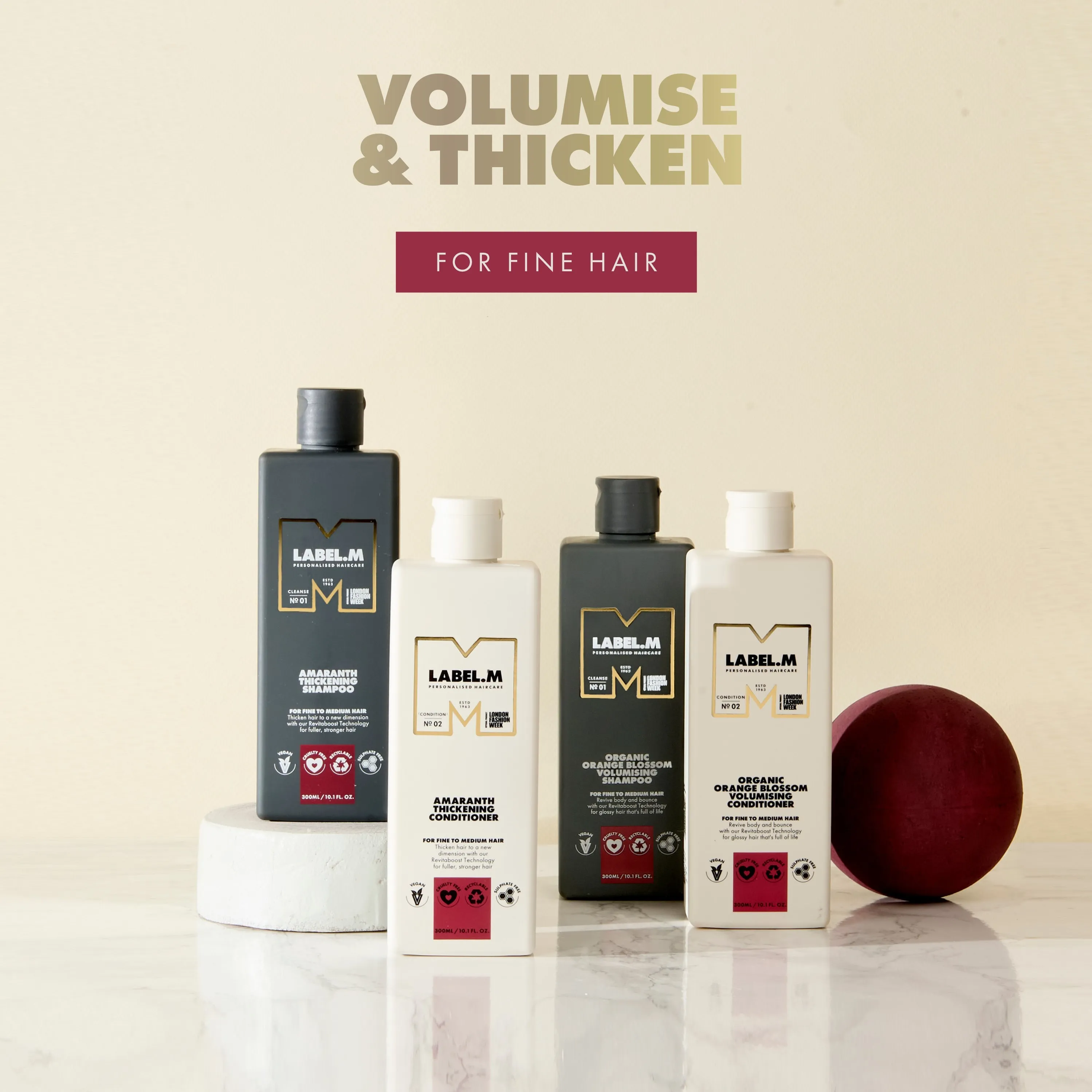 LABEL.M Volumise & Thicken
