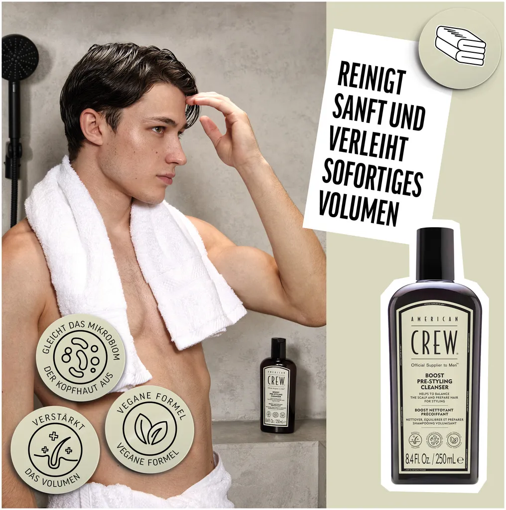 American Crew Boost Pre-Styling Cleanser