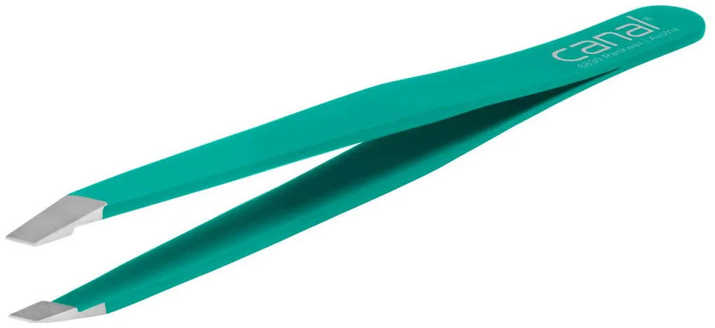 Canal Haarpinzette schräg 9cm