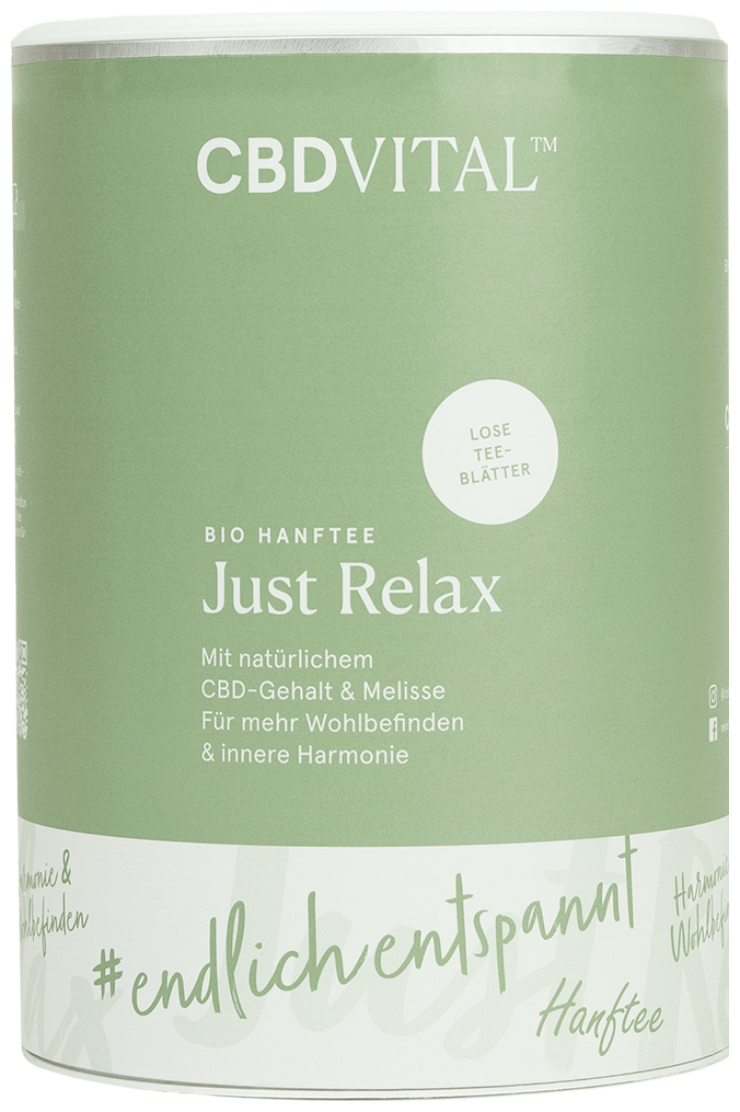 CBD VITAL Hanftee Bio 1,5% Just Relax