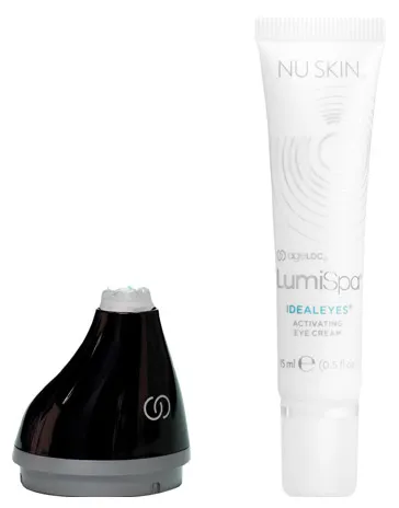 Nu Skin ageLOC LumiSpa Accent Head & IdealEyes – Aufhellende Augencreme und Aufsatz