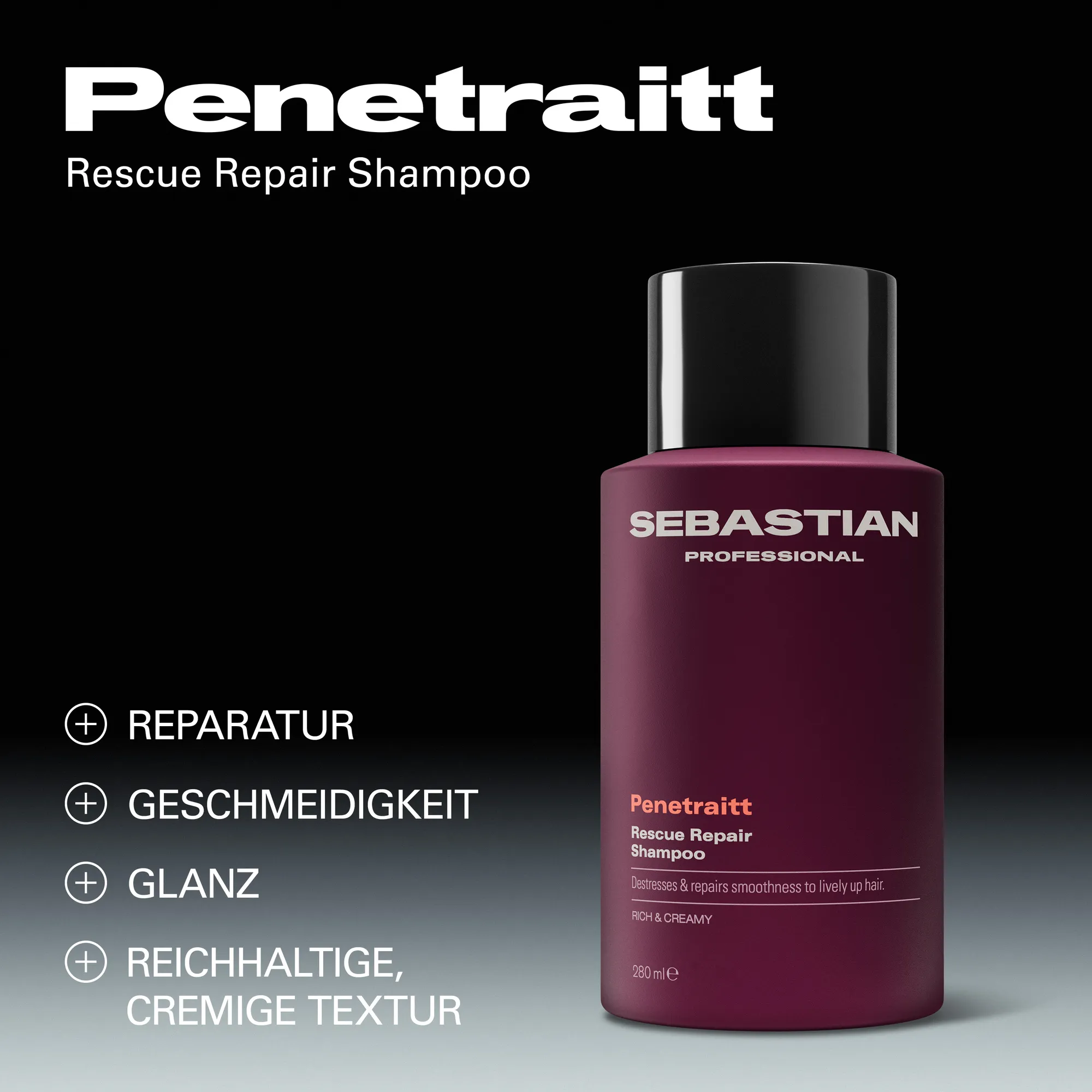 Sebastian Penetraitt Rescue Repair Shampoo