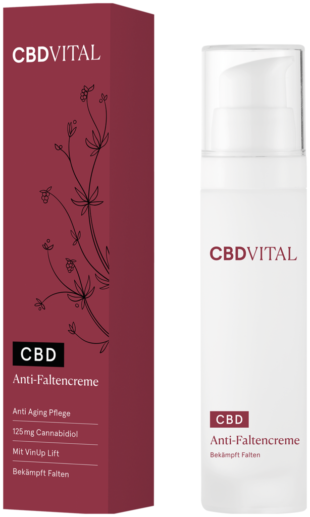 CBD VITAL Premium Anti-Faltencreme