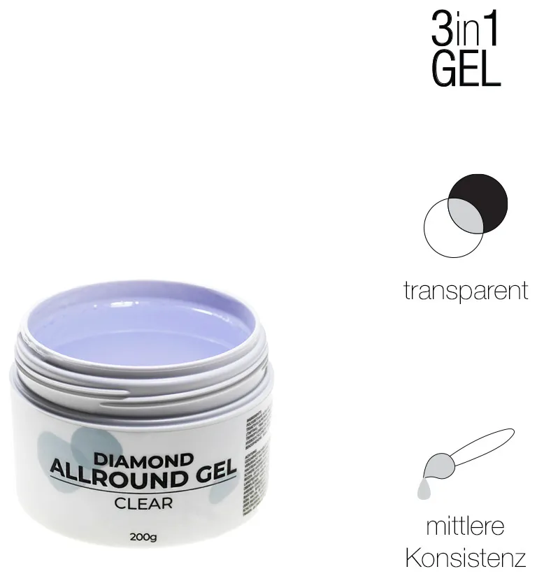 Juliana Nails Diamond Allround Gel Clear