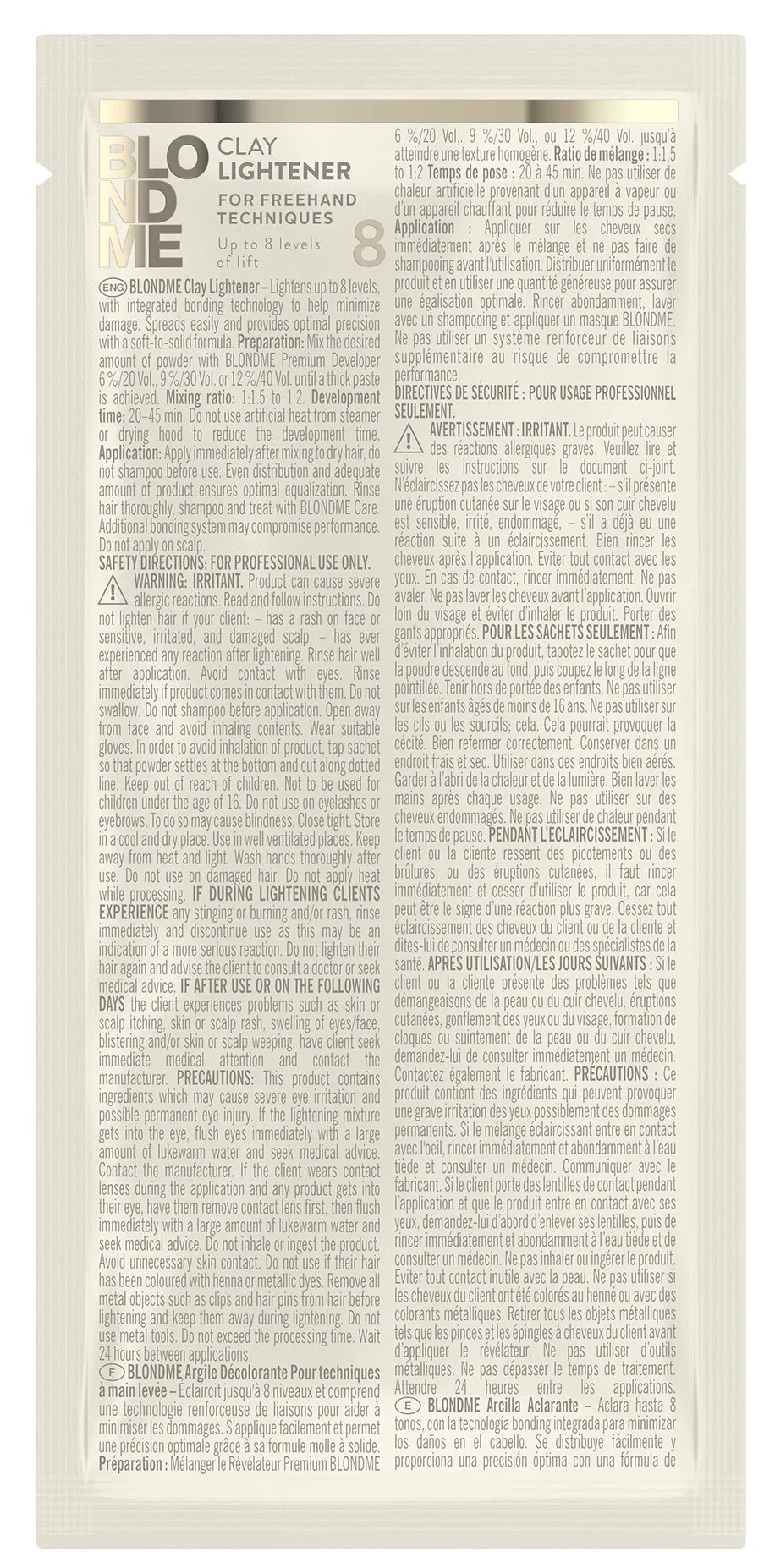 Schwarzkopf BLONDME Clay Lightener