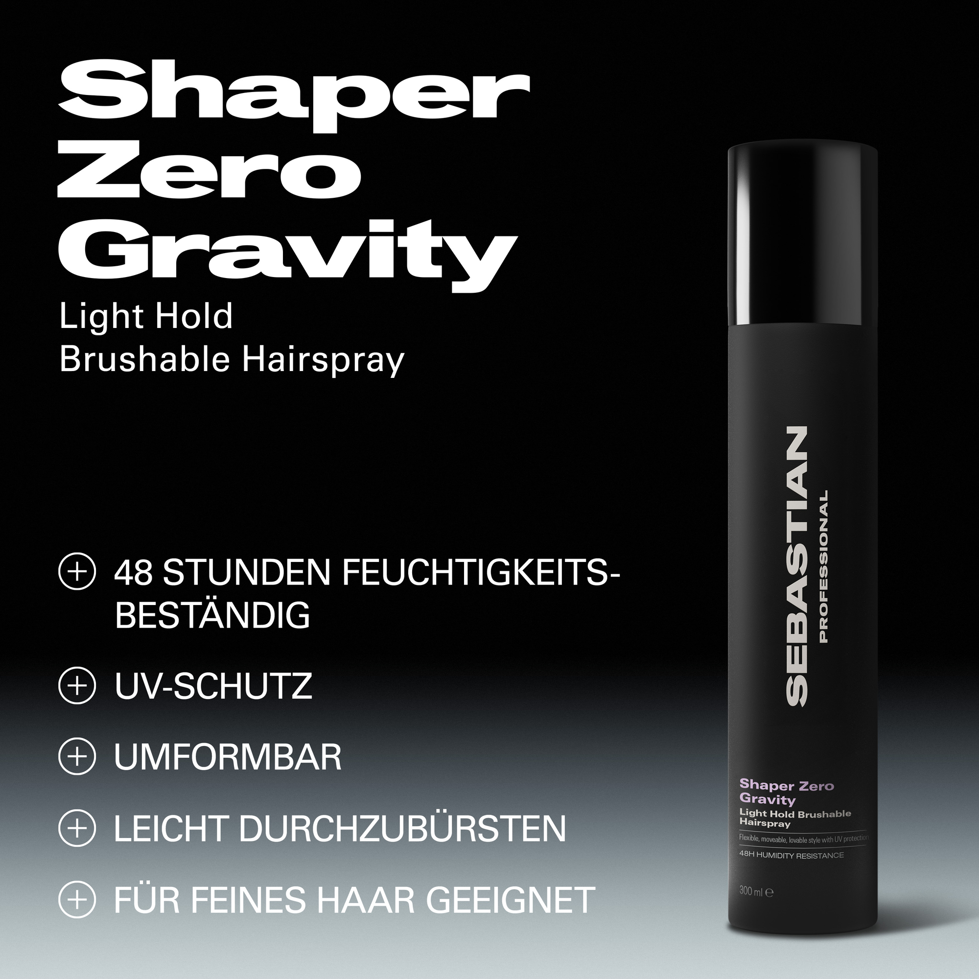 Sebastian Shaper Zero Gravity Light Hold Hairspray