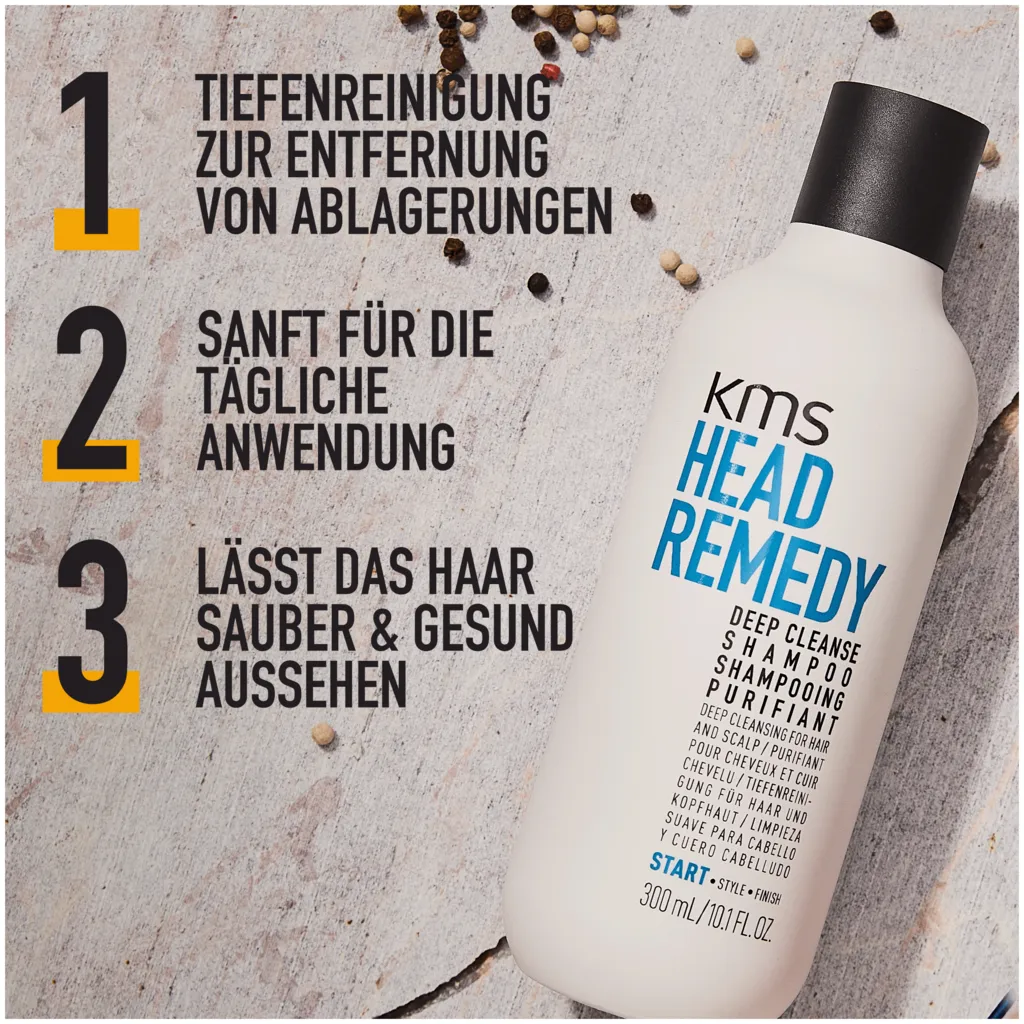 KMS Headremedy Deep Cleanse Shampoo