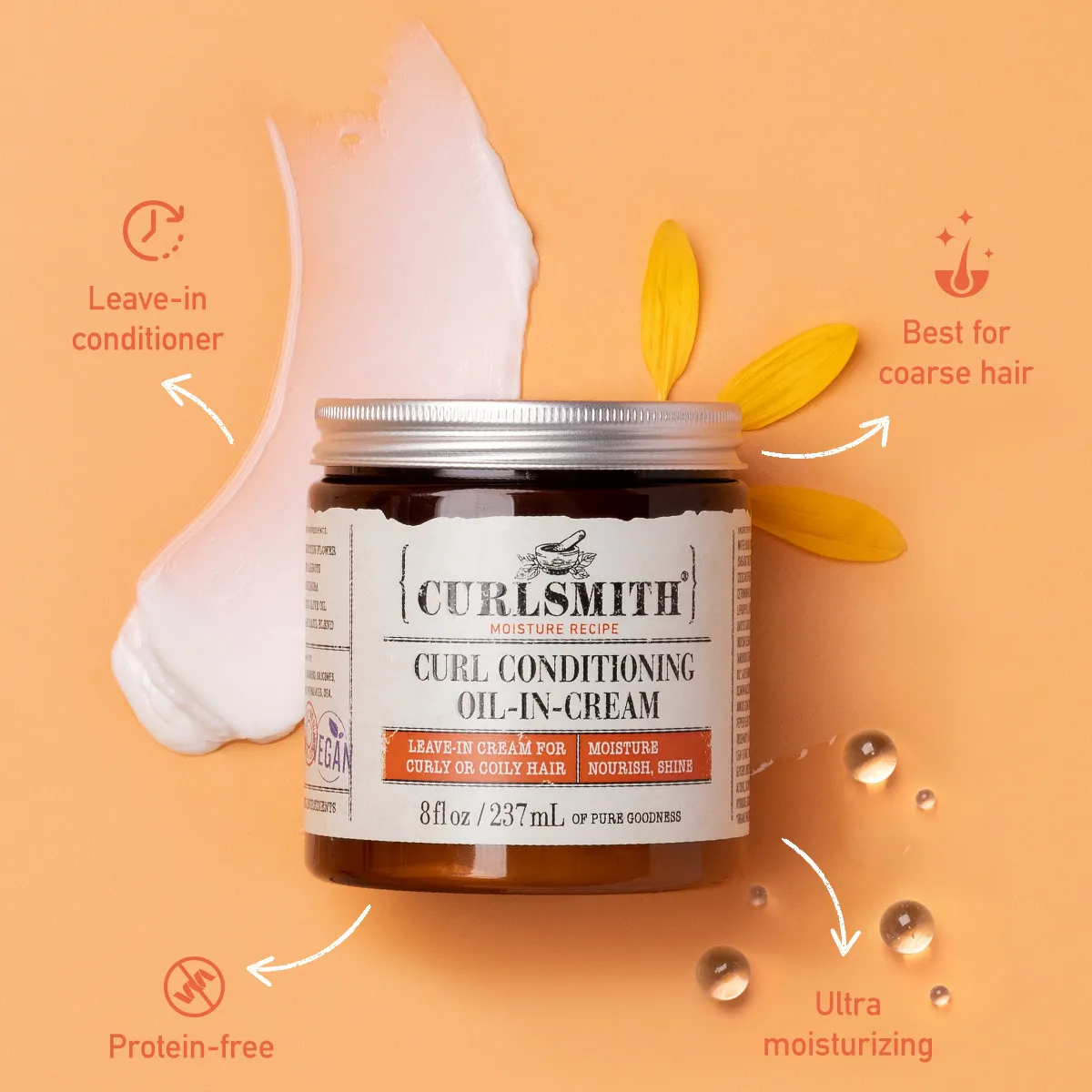 CURLSMITH Curl Conditioning Oil-In-Cream