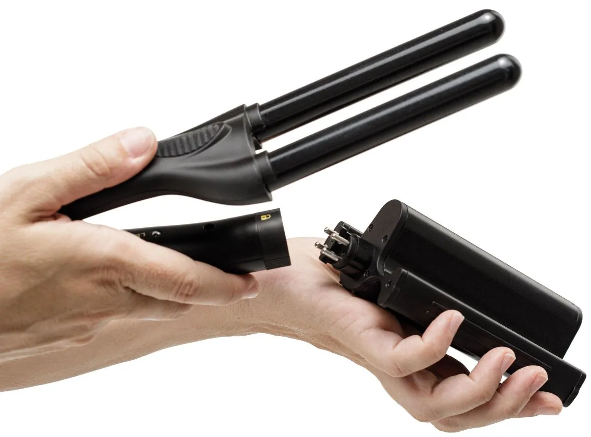 Xanitalia Duo Wave Pro Professioneller Lockenstab