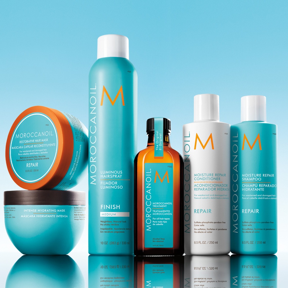 Moroccanoil Haarpflege Linienbanner Mobile