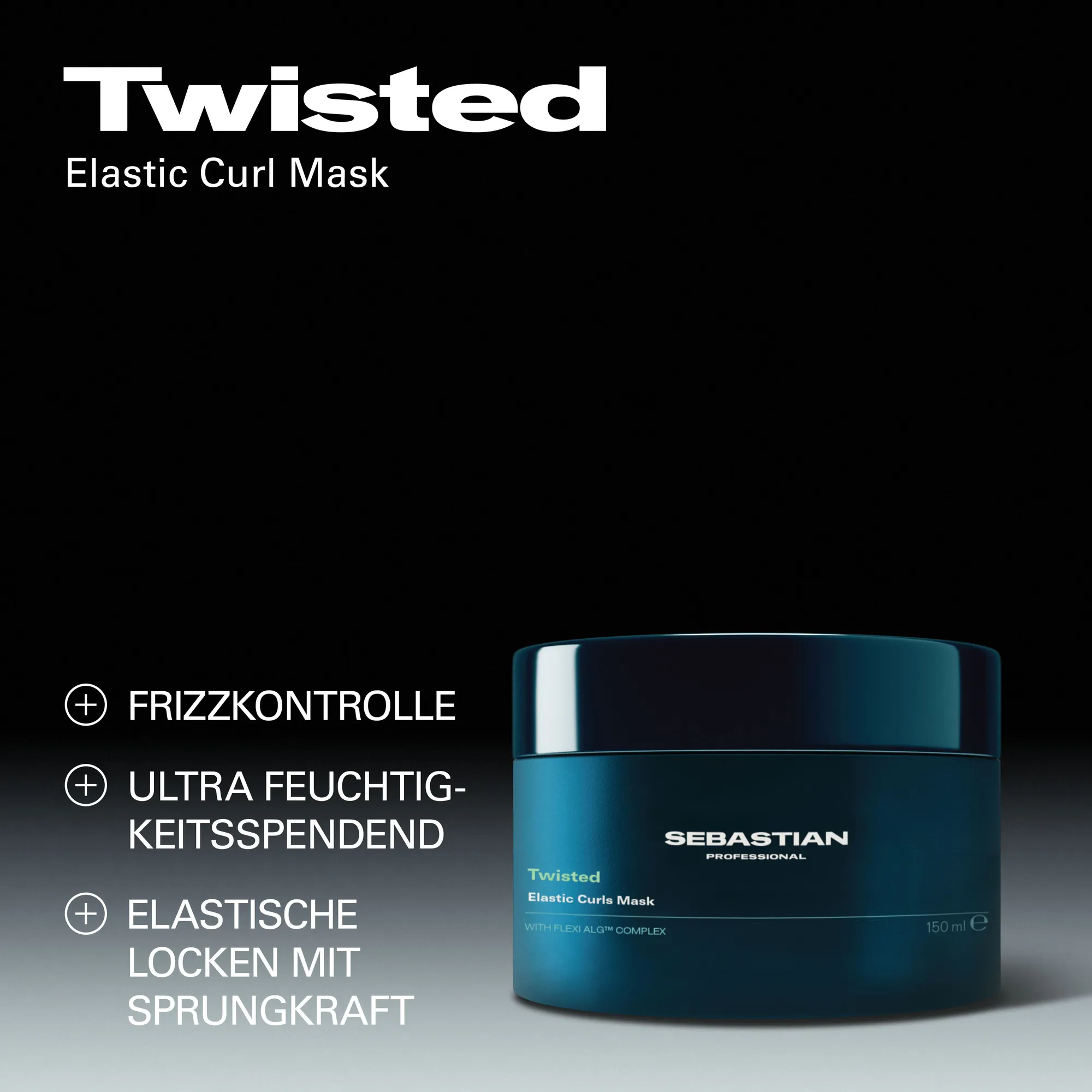 Sebastian Twisted Elastic Curls Mask