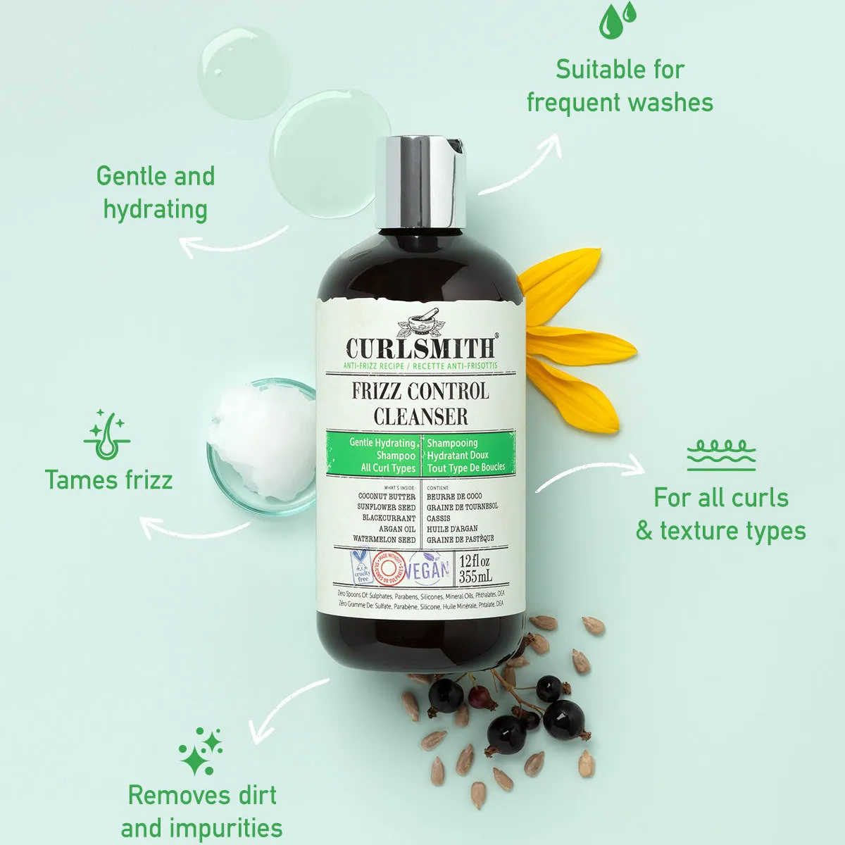 CURLSMITH Frizz Control Cleanser