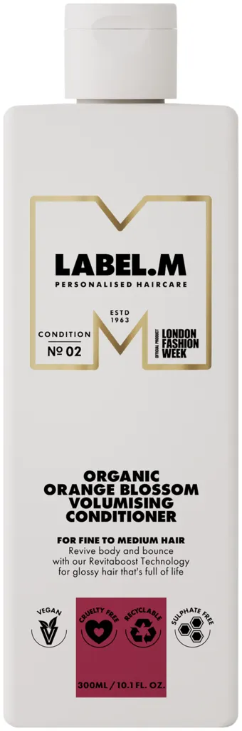 LABEL.M Organic Orange Blossom Volumising Conditioner