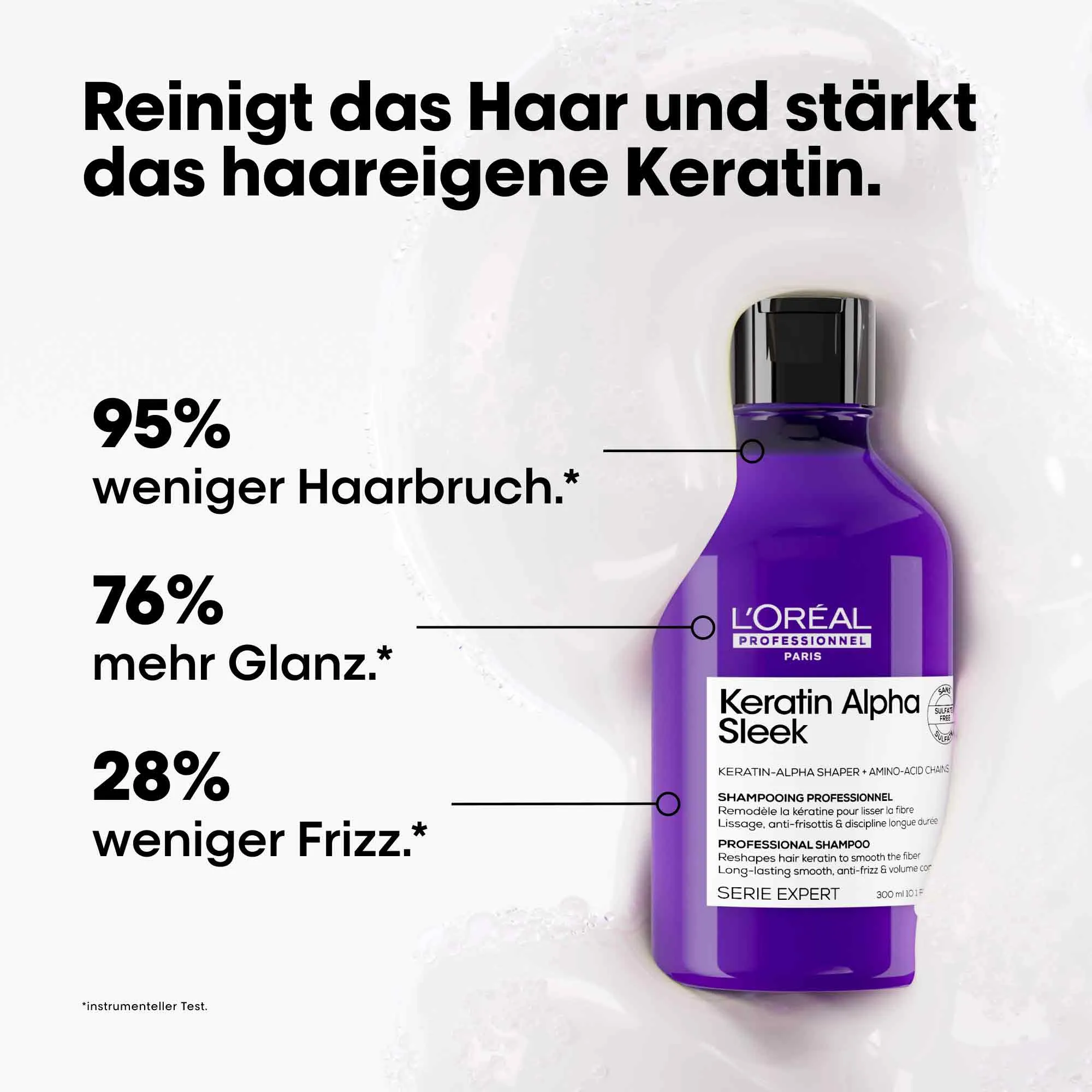 L'Oréal Professionnel Keratin Alpha Sleek Shampoo