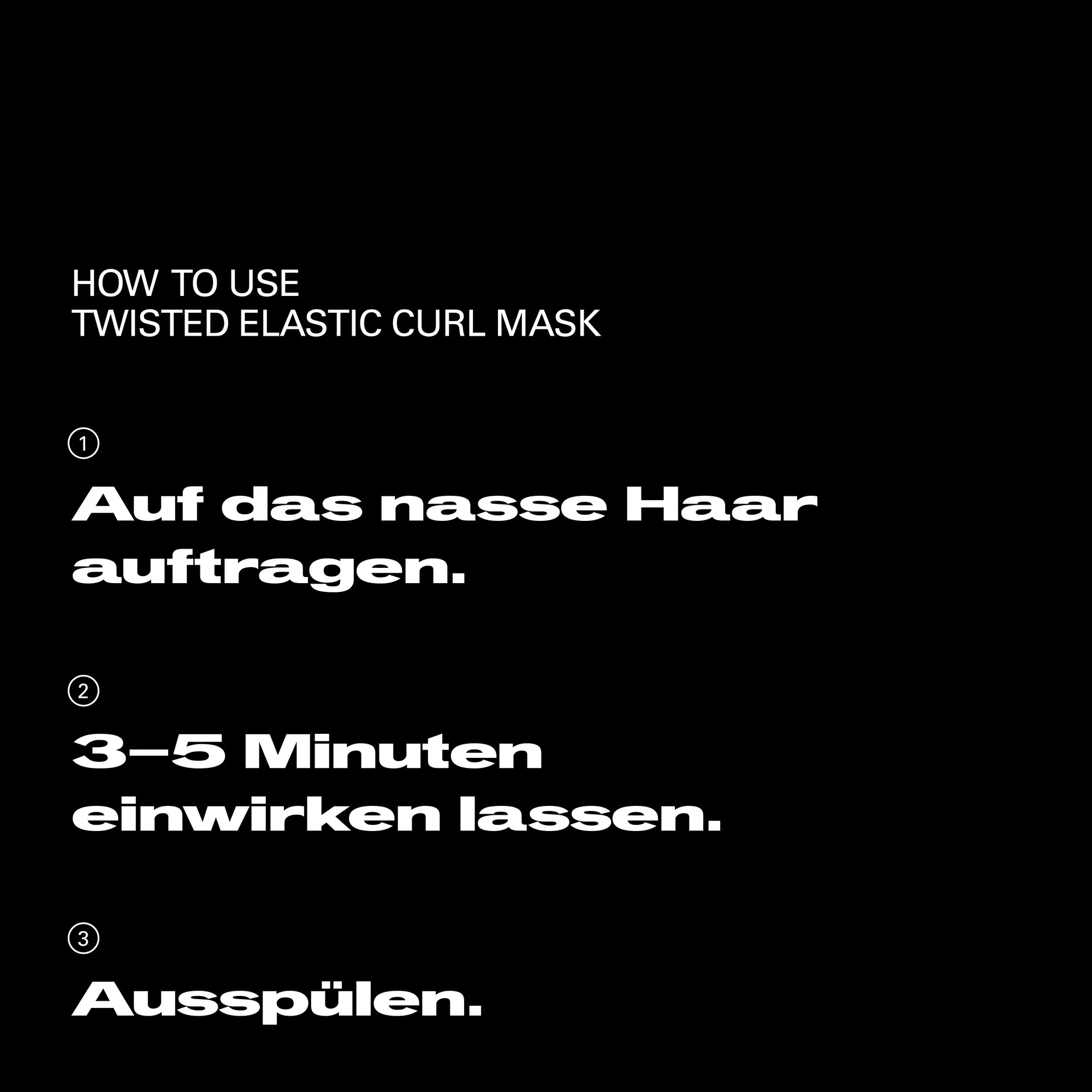 Sebastian Twisted Elastic Curls Mask