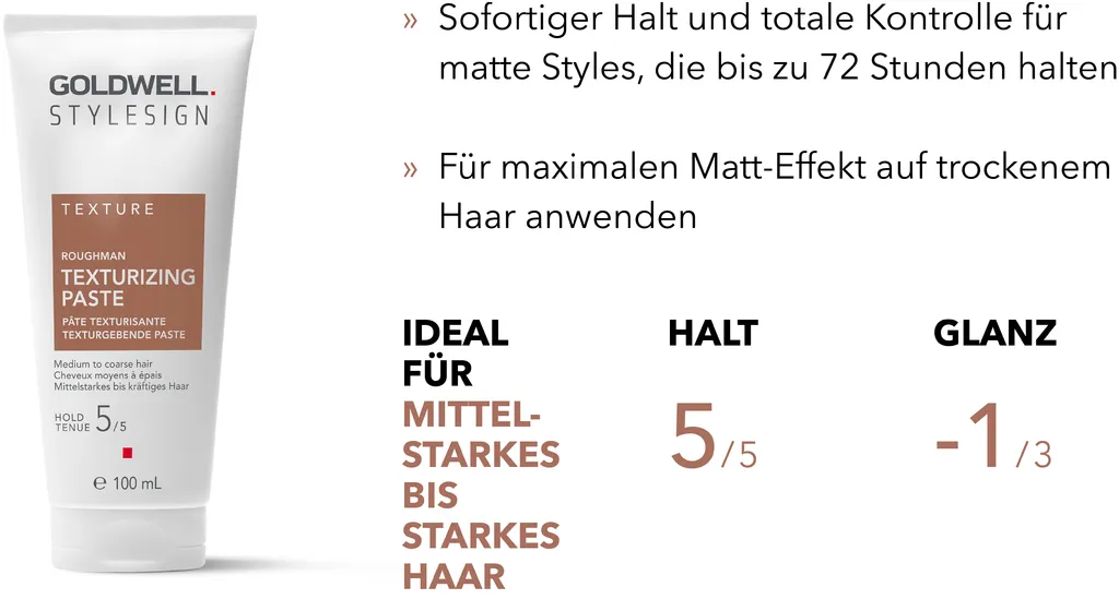 Goldwell Stylesign Texture Roughman Texturizing Paste