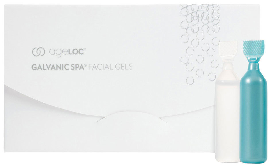 Nu Skin ageLOC Galvanic Spa Facial Gels für das Anti-Aging-Gerät - 4 Ampullen