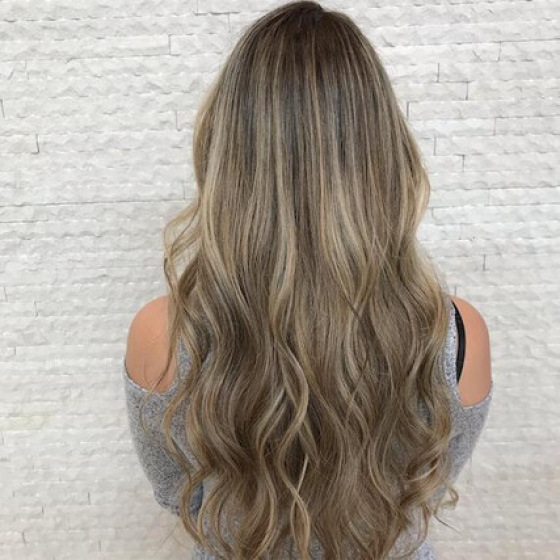 Dunkelblond mit Babylights