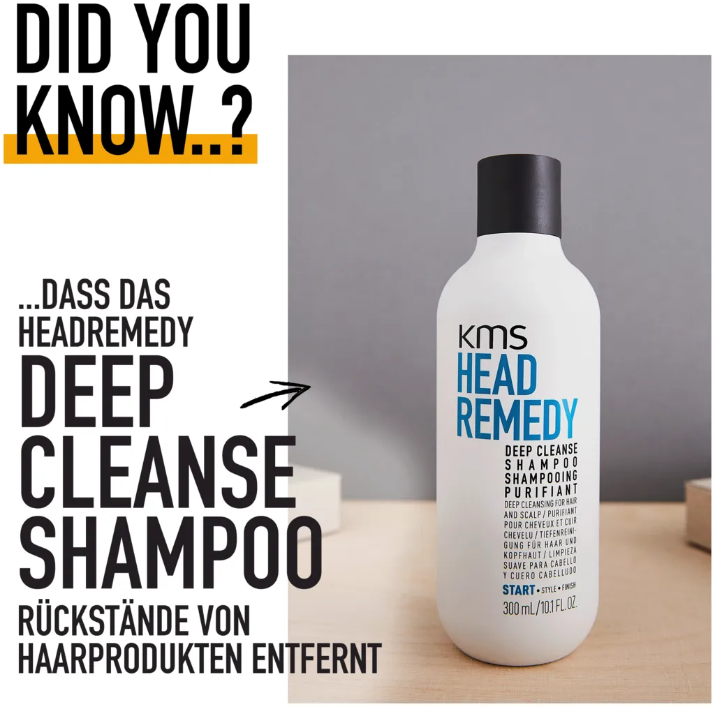KMS Headremedy Deep Cleanse Shampoo