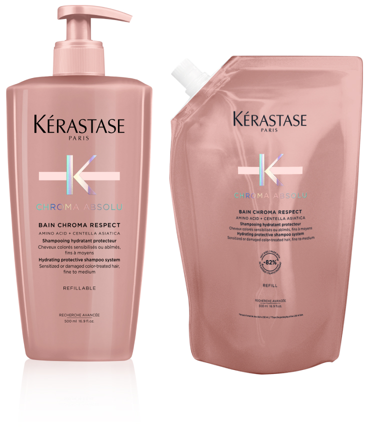 Kérastase Chroma Absolu Bain Chroma Respect Refill Bundle