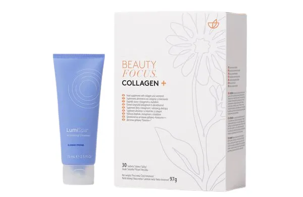 Nu Skin Beauty Focus Collagen+ und ageLOC LumiSpa Activating Face Cleanser