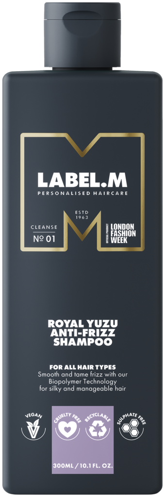 LABEL.M Royal Yuzu Anti-Frizz Shampoo